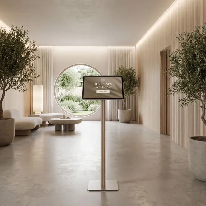 The future of reception is digital and invisible.