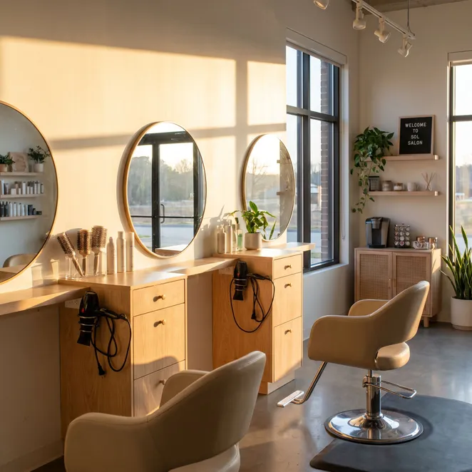 A prepared salon environment reduces morning stress for both staff and clients.