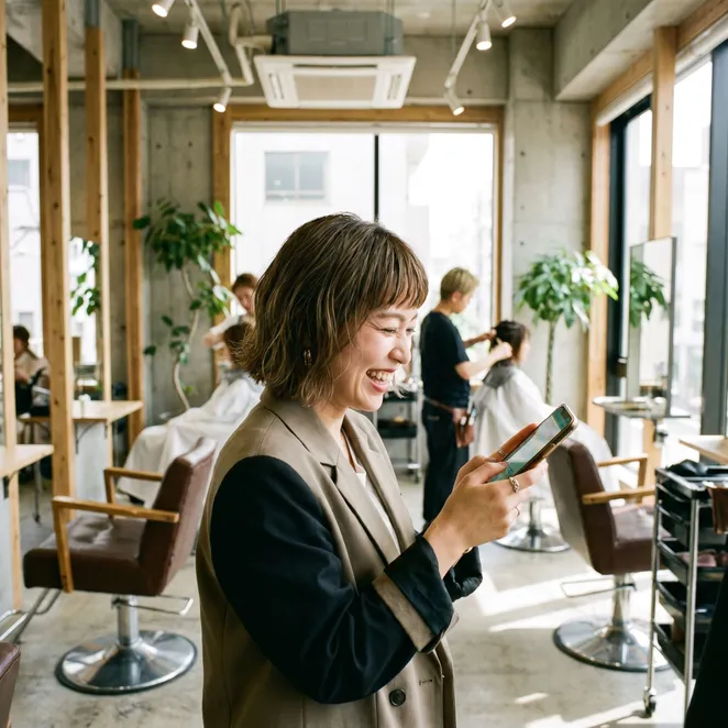 Clients appreciate the ease of booking while on the go.