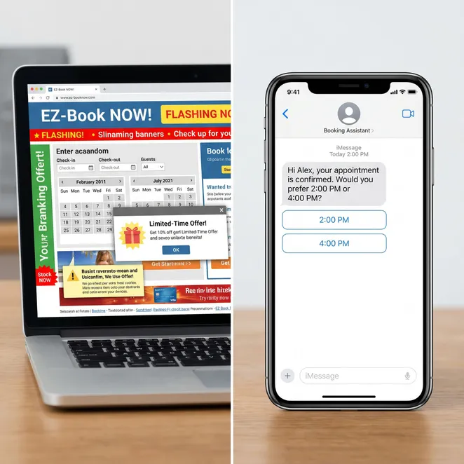 Simplicity wins in client rebooking.