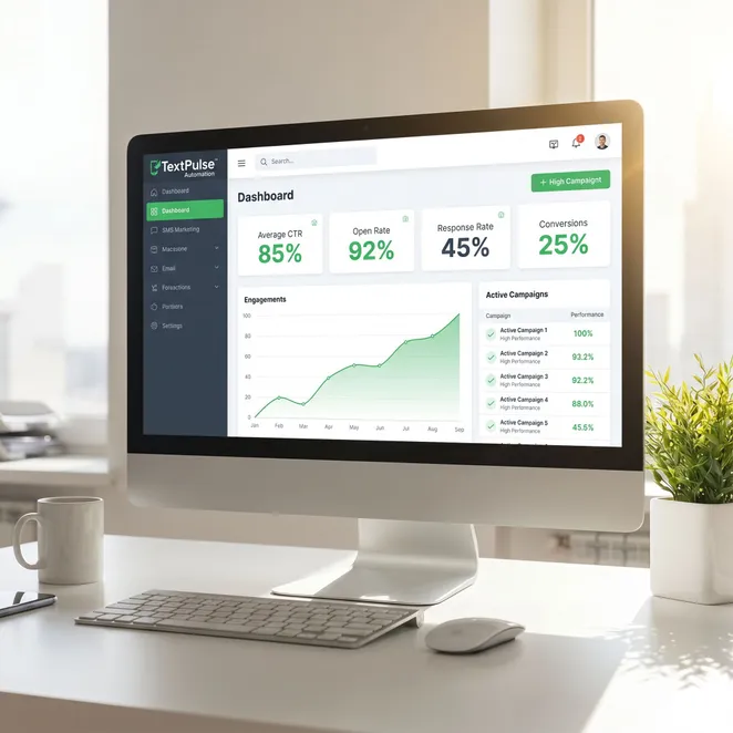 Monitor your confirmation success in real-time.