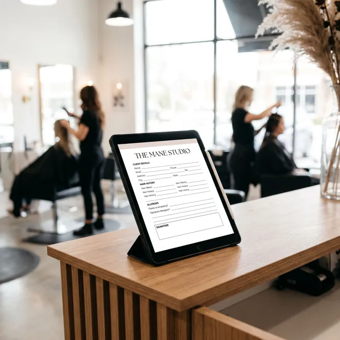 Digital forms reduce front-desk friction.