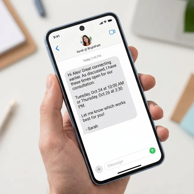 Low-friction communication turns 'drifting' clients back into regulars.