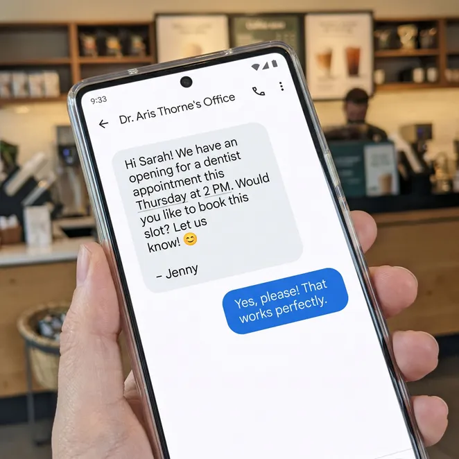Direct SMS offers feel personal and urgent.