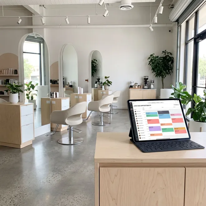 Modern efficiency in a professional setting.