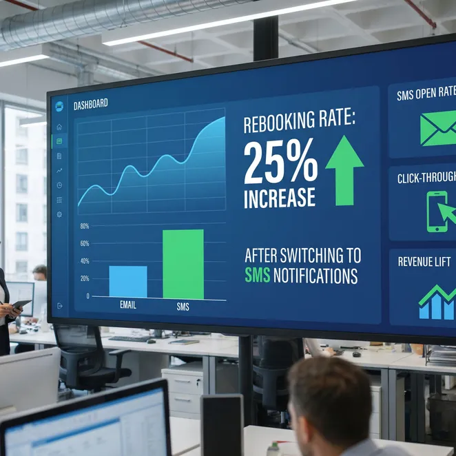 Data-driven results: SMS automation outperforms traditional links.